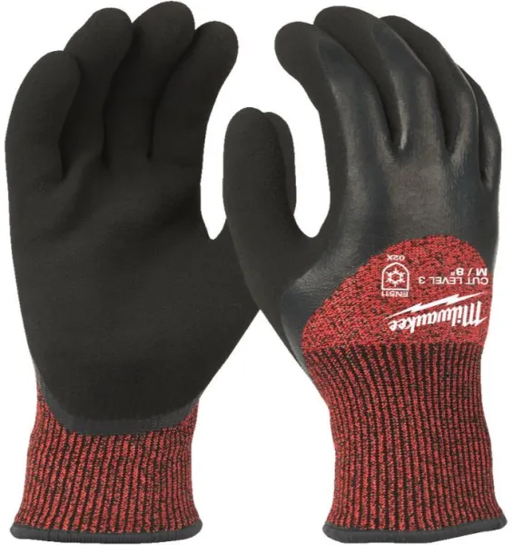 Milwaukee Gloves Winter Cat. 3 size 8/M - 72 pcs