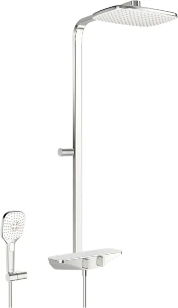 Oras Esteta Rain shower system, chrome