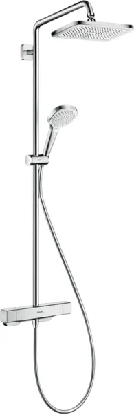 Hansgrohe Croma E Showerpipe 280 shower system, 1 spray type, chrome