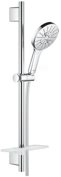 Grohe Rainshower SmartActive 130 shower set, 3 spray types, chrome