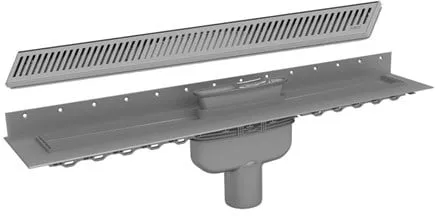 Purus line floor drain set 900 mm vertical