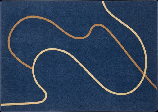 Andersen Furniture Flow Rug 165 cm Blue