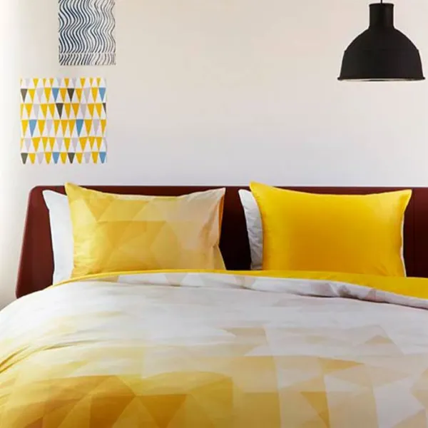 Auping Fragment AUP Yellow - Pillowcase - 60x63 cm