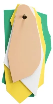 Valerie Objects Cutting Board Cutting Board/Hanger Green/Yellow/White/Pink
