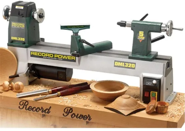 Record Wood Lathe DML320 with Variable Speed - M33