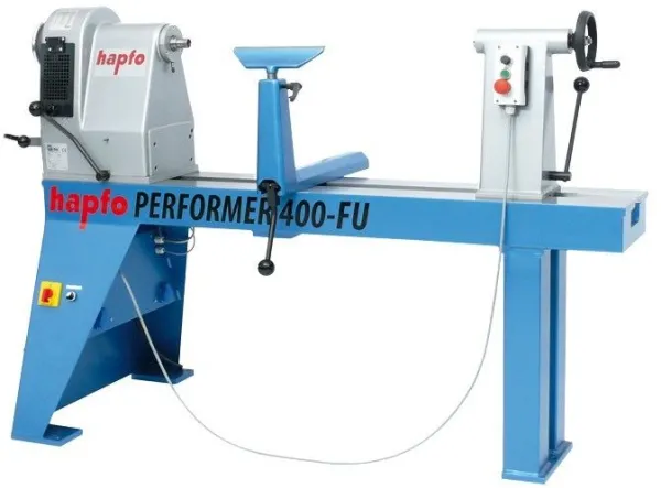 Hapfo Wood Lathe Performer 400-FU 1,000 mm / 400 V