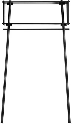 Woud Tøjbox Clothes Rack Black Oak